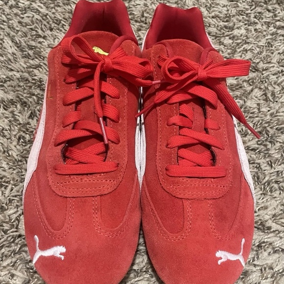 Puma speedcat OG sneakers Red/white sz 9 usa - Picture 5 of 8
